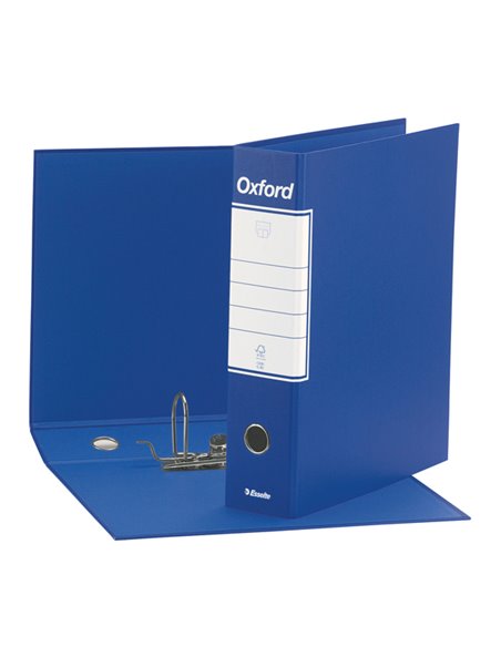 Registratore OXFORD G83 blu dorso 8cm f.to commerciale ESSELTE 390783050