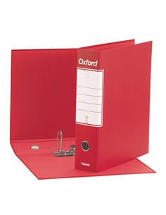 Registratore OXFORD G83 rosso dorso 8cm f.to commerciale ESSELTE 390783160