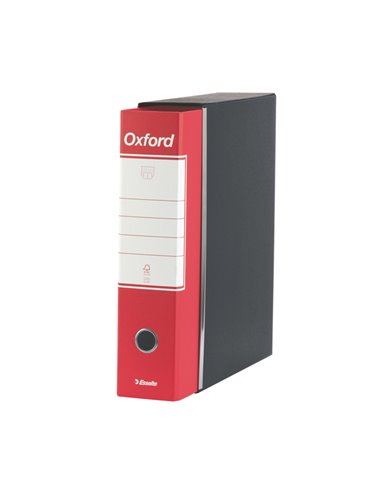 Registratore OXFORD G83 rosso dorso 8cm f.to commerciale ESSELTE 390783160