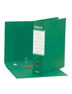 Registratore OXFORD G83 verde dorso 8cm f.to commerciale ESSELTE 390783180