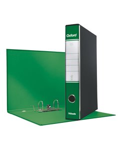 Registratore OXFORD G82 verde dorso 5cm f.to commerciale ESSELTE 390782180 ESSELTE REGISTRATORI A LEVA
