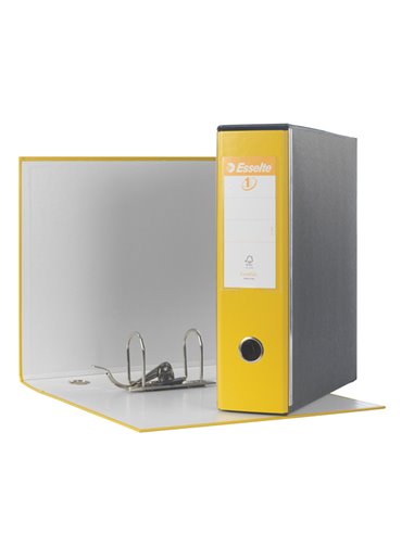 Registratore EUROFILE G53 giallo dorso 8cm f.to commerciale ESSELTE 390753090