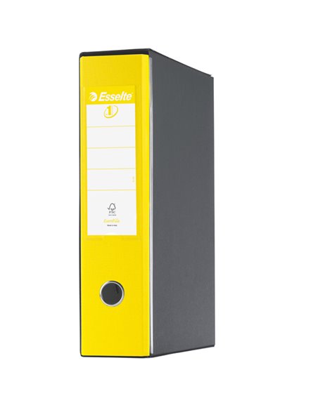 Registratore EUROFILE G53 giallo dorso 8cm f.to commerciale ESSELTE 390753090