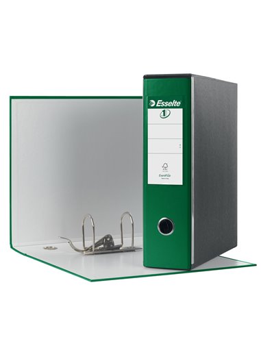Registratore EUROFILE G53 verde dorso 8cm f.to commerciale ESSELTE 390753180