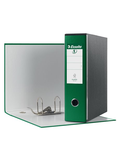 Registratore EUROFILE G53 verde dorso 8cm f.to commerciale ESSELTE 390753180