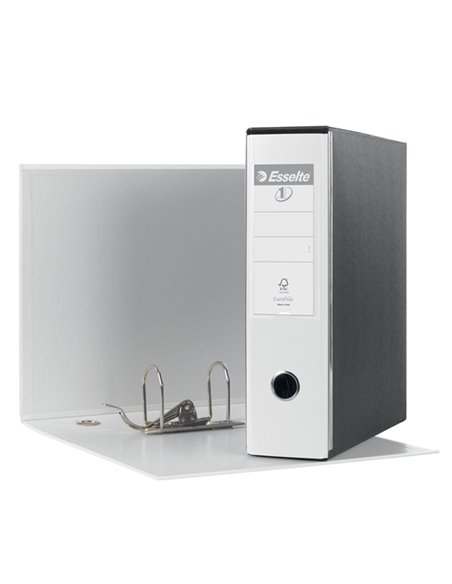 Registratore EUROFILE G53 bianco dorso 8cm f.to commerciale ESSELTE 390753040 ESSELTE REGISTRATORI A LEVA