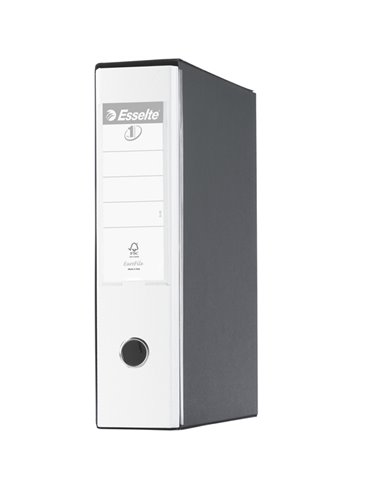 Registratore EUROFILE G53 bianco dorso 8cm f.to commerciale ESSELTE 390753040 ESSELTE REGISTRATORI A LEVA
