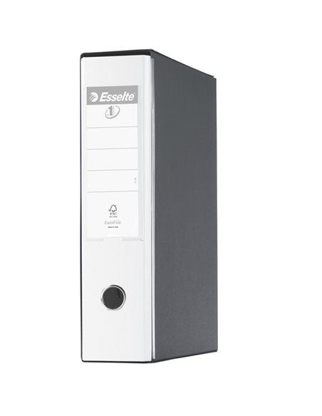 Registratore EUROFILE G53 bianco dorso 8cm f.to commerciale ESSELTE 390753040 ESSELTE REGISTRATORI A LEVA