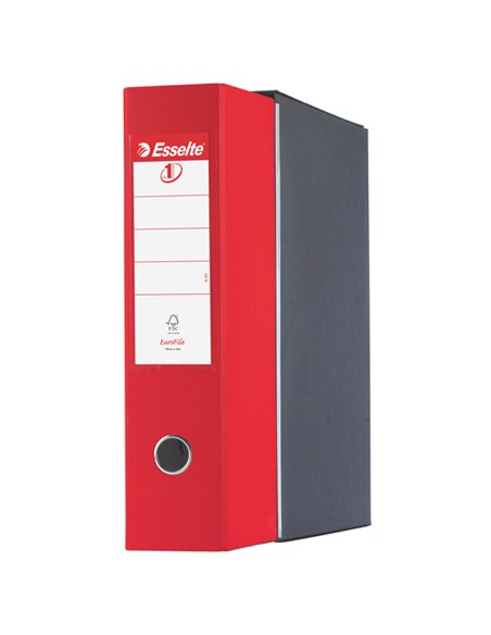 Registratore EUROFILE G53 rosso dorso 8cm f.to commerciale ESSELTE 390753160 ESSELTE REGISTRATORI A LEVA