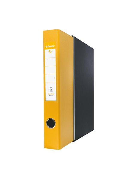 Registratore EUROFILE G54 giallo dorso 5cm f.to protocollo ESSELTE 390754090 ESSELTE REGISTRATORI A LEVA