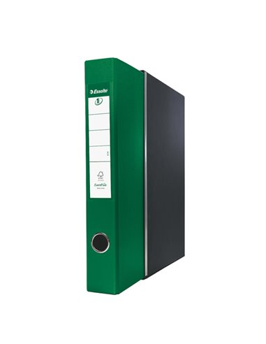 Registratore EUROFILE G54 verde dorso 5cm f.to protocollo ESSELTE 390754180