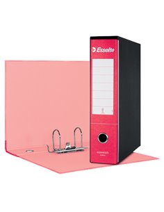 Registratore ESSENTIALS G75 rosso dorso 8cm f.to protocollo ESSELTE 390775160 ESSELTE REGISTRATORI A LEVA