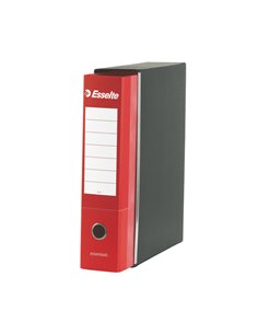 Registratore ESSENTIALS G73 rosso dorso 8cm f.to commerciale ESSELTE 390773160 2