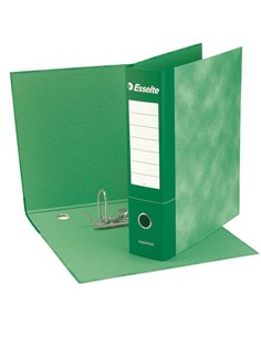 Registratore ESSENTIALS G73 verde dorso 8cm f.to commerciale ESSELTE 390773180