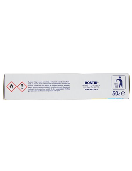 ADESIVO UNIVERSALE SUPER TRASPARENTE 50GR BOSTIK 6315229 BOSTIK COLLE SPECIALI
