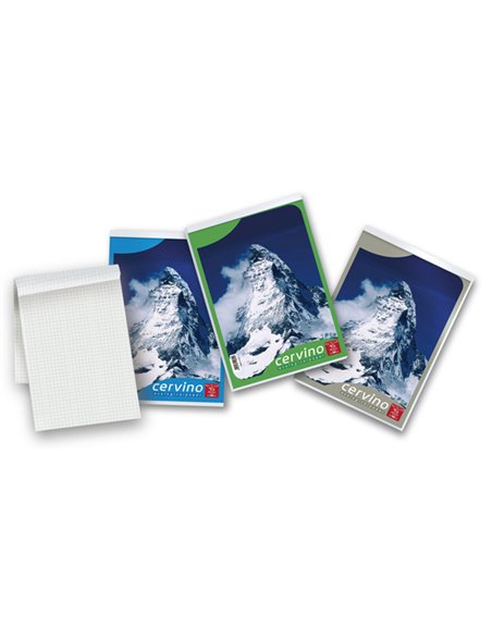 BLOCCO CERVINO f.to A5 (15x21cm) 5MM 50FG 50GR PIGNA 02119215M
