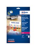 250 BIGLIETTI VISITA 85x54mm LASER 270gr fronte/retro QuickClean™ AVERY C32026-25