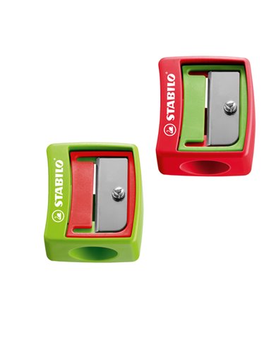 Temperamatite WOODY STABILO 1 foro per pastelli con mina XXL 10mm 4548/12 STABILO TEMPERAMATITE SENZA CONTENITORE