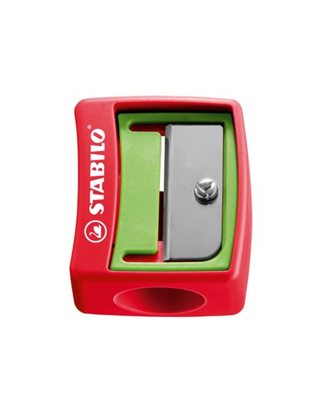 Temperamatite WOODY STABILO 1 foro per pastelli con mina XXL 10mm 4548/12 STABILO TEMPERAMATITE SENZA CONTENITORE