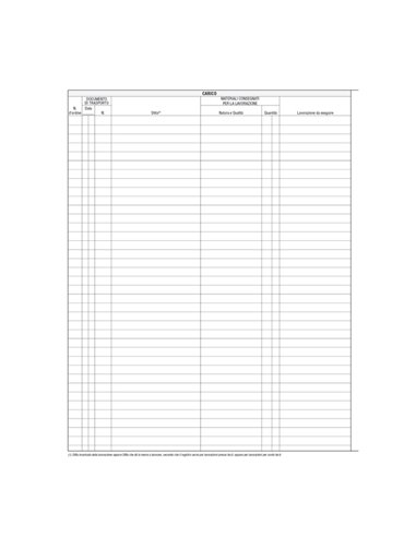 REGISTRO MERCI IN LAVORAZIONE 31X24 47PAG. E2286 E2286 EDIPRO AZIENDE-CONTABILITA' GENERALE