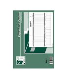 BLOCCO RAPPORTO DI CANTIERE 50/50 FOGLI AUTORIC. 21X30 E5859A E5859A