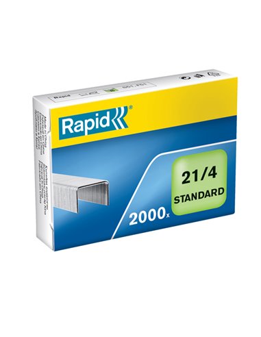 Scatola 2000 punti STANDARD RAPID 21/4 (6/4) 24867500