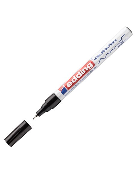 Marcatore EDDING 780 punta extra fine vernice nero 4-780-9-001 EDDING A VERNICE