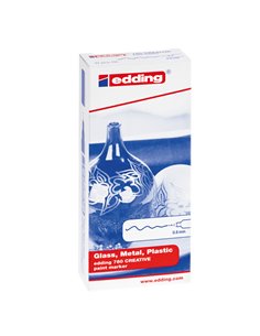 Marcatore EDDING 780 punta extra fine vernice nero 4-780-9-001 EDDING A VERNICE 2