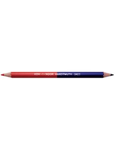 SCATOLA 12 MATITE BICOLORE GROSSA ROSSO-BLU H3423 KOHINOOR H3423 KOH.I.NOOR MATITE USI PARTICOLARI