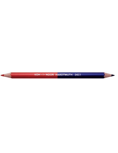 SCATOLA 12 MATITE BICOLORE GROSSA ROSSO-BLU H3423 KOHINOOR H3423 KOH.I.NOOR MATITE USI PARTICOLARI