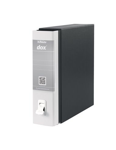 Registratore New Dox 1 bianco dorso 8cm f.to commerciale Esselte D26103 DOX REGISTRATORI A LEVA