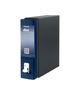 Registratore New Dox 1 blu dorso 8cm f.to commerciale Esselte D26104
