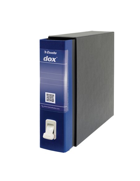 Registratore Dox 2 blu dorso 8cm f.to protocollo Esselte D26204