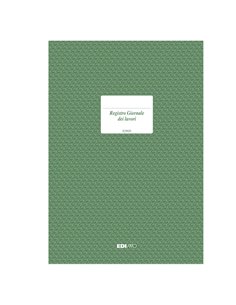 REGISTRO GIORNALE LAVORI 31x21cm 47pagine numerate E2909 EDIPRO E2909 EDIPRO AZIENDE-CONTABILITA' GENERALE