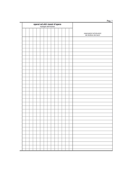 REGISTRO GIORNALE LAVORI 31x21cm 47pagine numerate E2909 EDIPRO E2909 EDIPRO AZIENDE-CONTABILITA' GENERALE