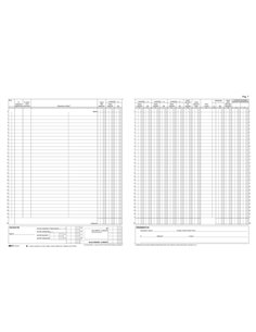 REGISTRO IVA FATTURE 31X24,5 22 PAG. E2133 EDIDRO E2133 EDIPRO AZIENDE-CONTABILITA' GENERALE