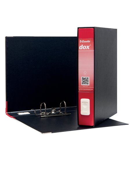 Registratore Dox 4 rosso dorso 5cm f.to commerciale Esselte D26411