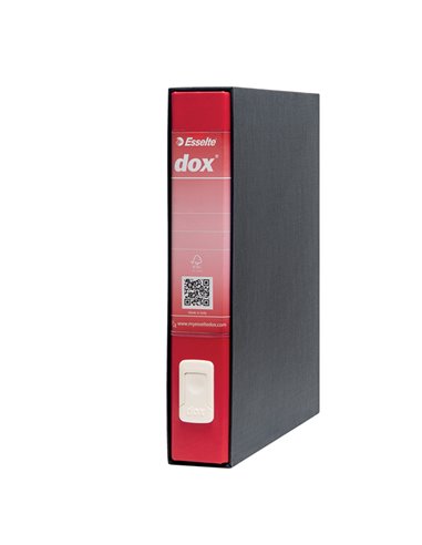 Registratore Dox 4 rosso dorso 5cm f.to commerciale Esselte D26411