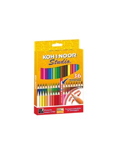 Astuccio 36 matite colorate Studio Koh.I.Noor DH3336