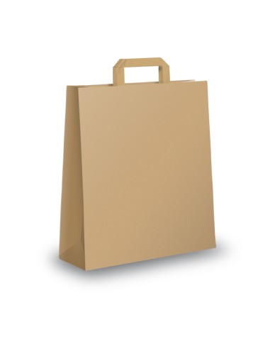 BLISTER 25 SHOPPERS 36X12X41CM AVANA NEUTRO PIATTINA 031311 Mainetti Bags SHOPPERS E BUSTE IN CARTA