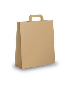 BLISTER 25 SHOPPERS 45X15X50CM AVANA NEUTRO PIATTINA 034930 Mainetti Bags SHOPPERS E BUSTE IN CARTA