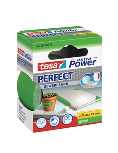 NASTRO ADESIVO TELATO 38MMX2,7MT VERDE 56343 XP PERFECT 56343-00039-04 TESA NASTRI ADESIVI SPECIALI (CARTA-TELATO-ECC.)