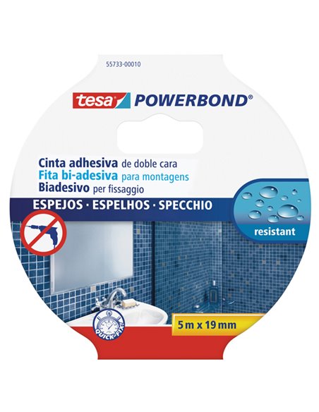 NASTRO BIADESIVO 5MTX19MM PER SPECCHI 55733-00018-04