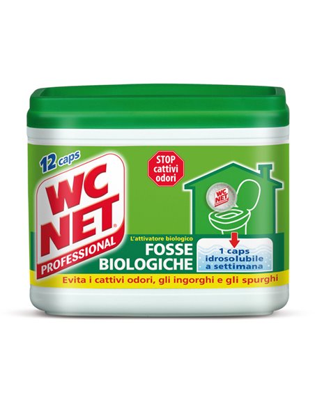 WC NET FOSSE BIOLOGICHE 216GR X 12 CAPSULE M74408 WC NET DETERGENTI-DETERSIVI PER PULIZIA