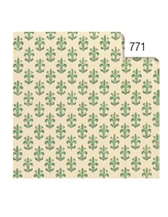 ROTOLO CARTARIVESTO 50X500CM GIGLIO VERDE LAVABILE REX58 X33X5-771
