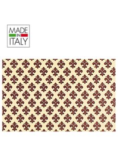 ROTOLO CARTARIVESTO 49X300CM GIGLIO MARRONE ADESIVO REXTACO T33Y3-413
