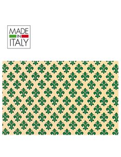 ROTOLO CARTARIVESTO 49X300CM GIGLIO VERDE ADESIVO REXTACO T33Y3-416