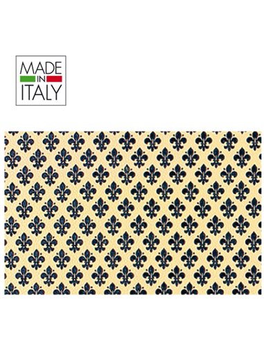 ROTOLO CARTARIVESTO 49X300CM GIGLIO BLU ADESIVO REXTACO T33Y3-421 REX SADOCH ROTOLI CARTA RIVESTIMENTO