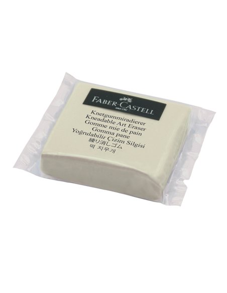 GOMMA PANE BIANCA QUADRANGOLARE FABER CASTELL 127154