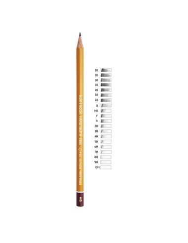 SCATOLA 12 MATITE H1500 6H KOH.I.NOOR DHFH1500-6H